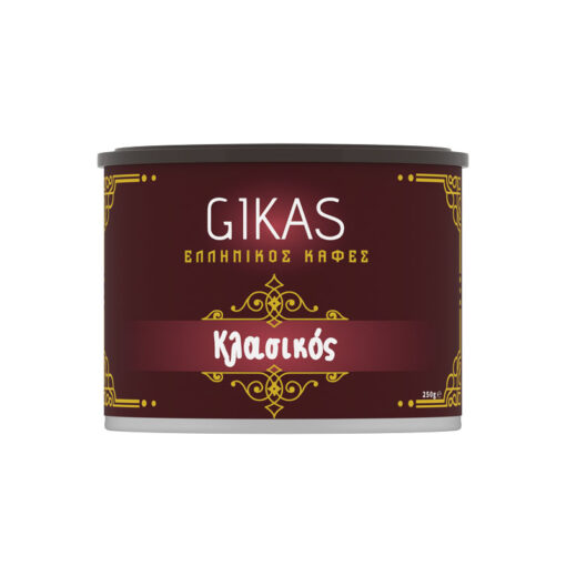 Greek Coffee GIKAS CLASSIC 0.25 kg Ground