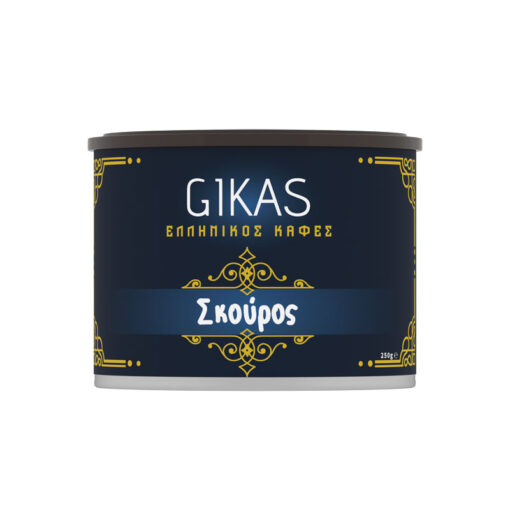 Greek Coffee GIKAS DARK 0.25 kg Ground
